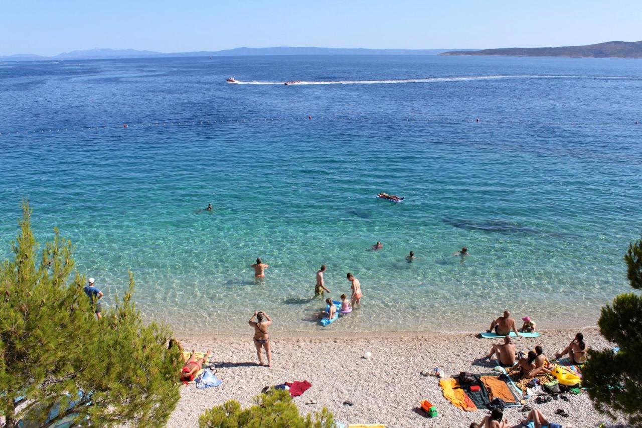 Apartments by the sea Baska Voda, Makarska - 17570 Bagian luar foto
